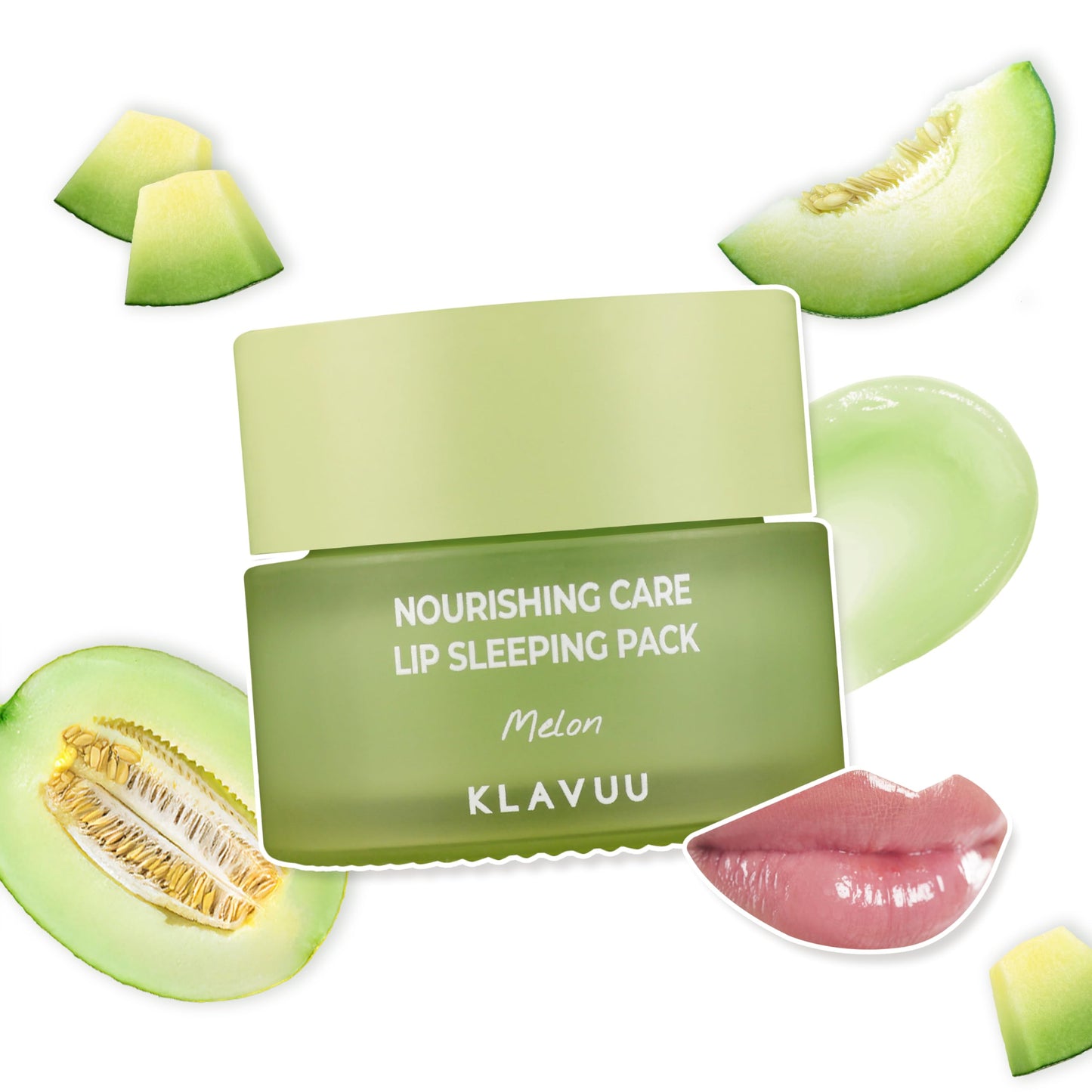 Klavuu Lip Mask Sleeping Pack (0.7oz) – Overnight Deep Hydrating Korean Lip Balm Treatment for Very Dry, Chapped Lips | Lip Lightening & Plumping with Instant Hydration | Gentle Exfoliating (Berry)