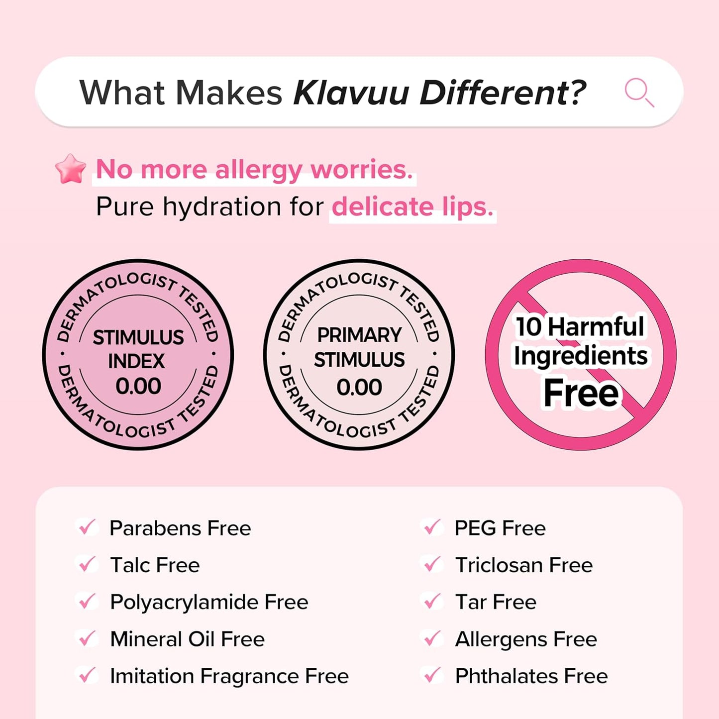 Klavuu Lip Mask Sleeping Pack (0.7oz) – Overnight Deep Hydrating Korean Lip Balm Treatment for Very Dry, Chapped Lips | Lip Lightening & Plumping with Instant Hydration | Gentle Exfoliating (Berry)